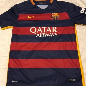 Men’s Nike Authentic Barcelona Jersey
